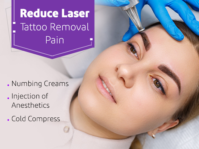 Tips for reduce laser tattoo removal pain