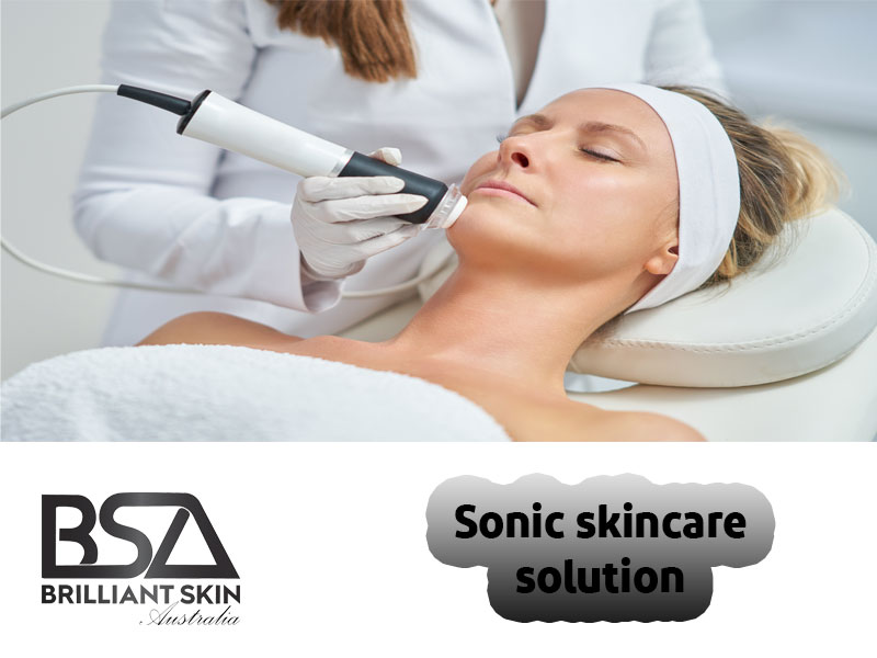 Sonic skincare solution