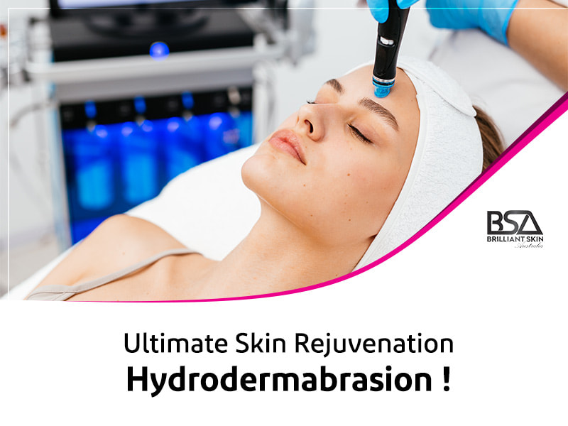 Hydrodermabrasion Facial Before and After