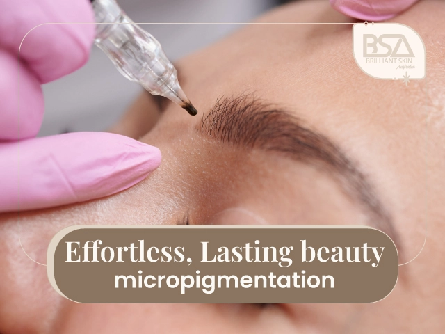 Eyebrow micropigmentation procedure for lasting beauty